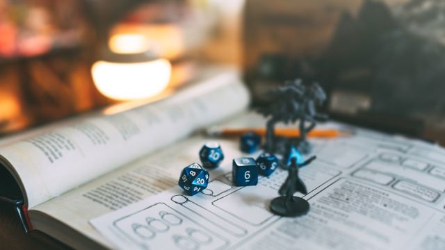 Dungeons and Dragons play set-up